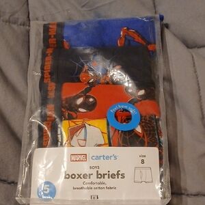 Marvel Spider-Man Boys Boxer Briefs Pack - Blue, Red, Black